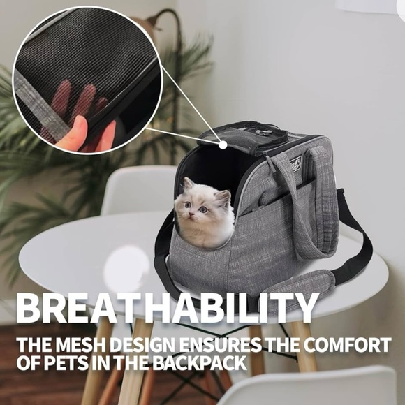 NEW All For Paws Pet Cat Dog Airline Approved For Most Travel Carrier Handbag - Picture 7 of 16